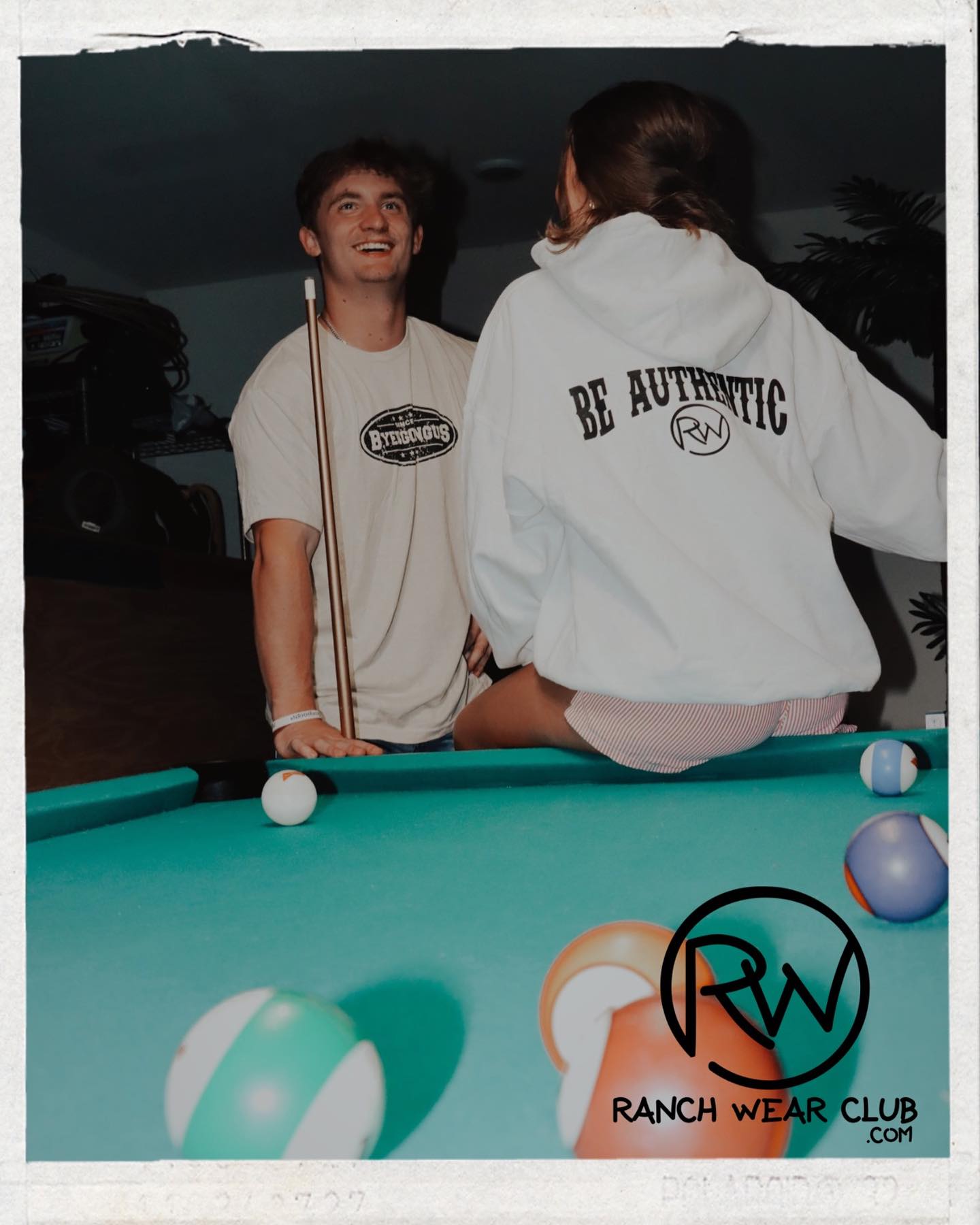 RWC Be Authentic White Hoodie