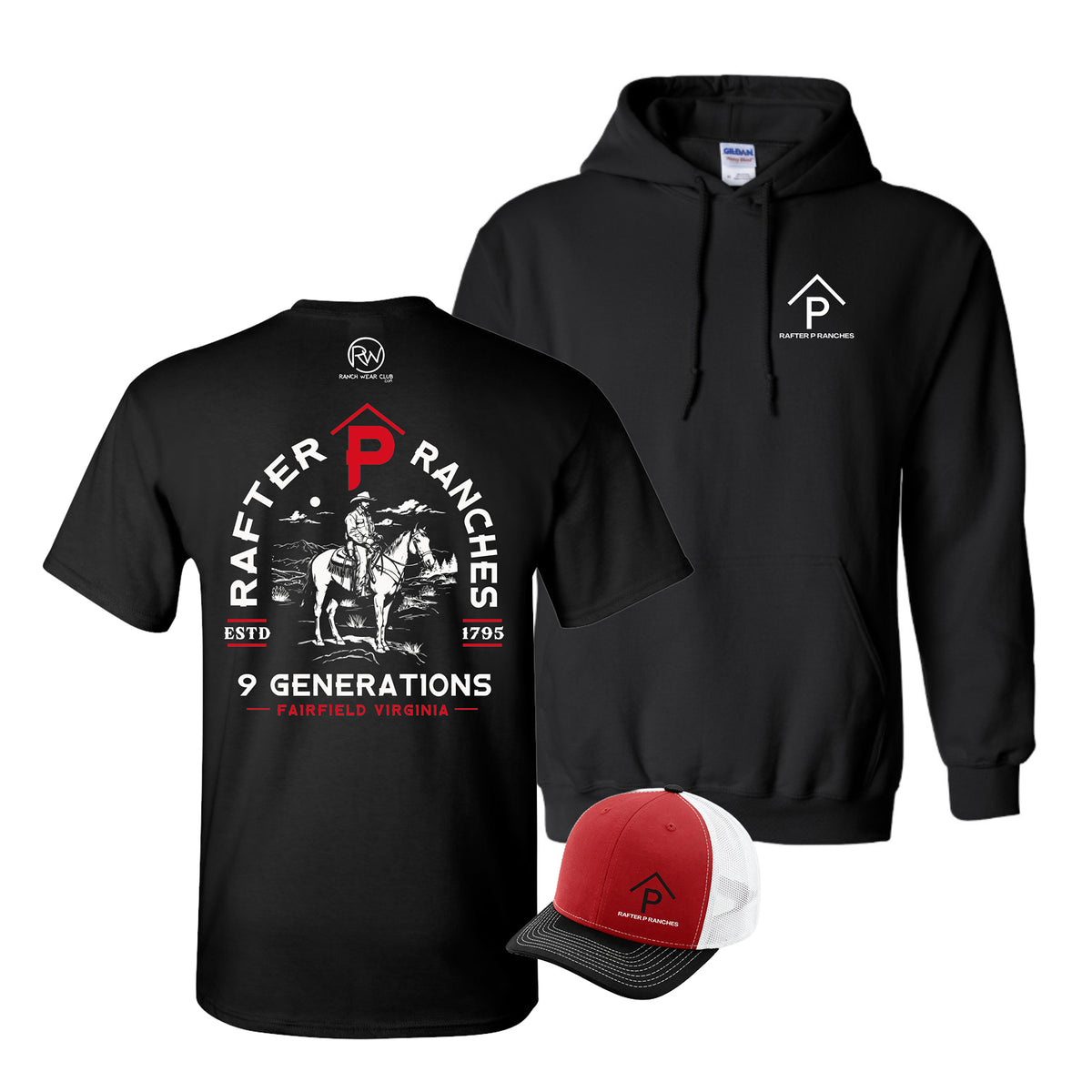 Ranch Boss Hoodie, T-Shirt & Hat Membership